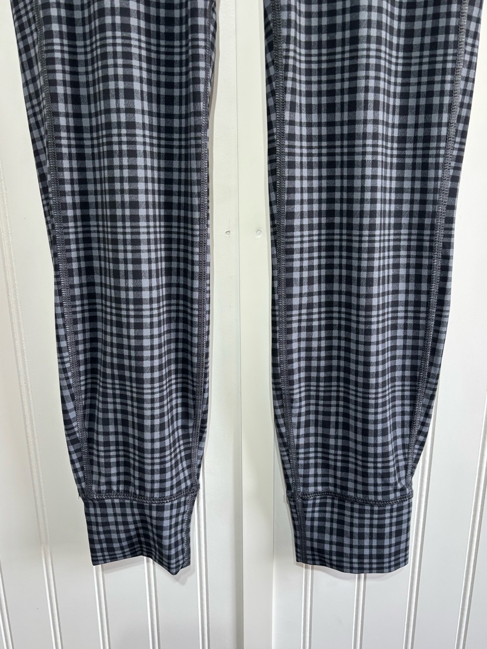 Halara UltraSculpt Check Plaid High Waist Drawstring Yoga Crop Leggings L - Picture 8 of 15